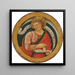 Il Profeta Geremia - Pancrazio Iovetti — quadro incorniciato alla parete
