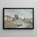 Riproduzione del dipinto Le Quai des Orfèvres et le Pont Saint-Michel - Jean-Baptiste-Camille Corot