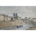 Riproduzione del dipinto Le Quai des Orfèvres et le Pont Saint-Michel - Jean-Baptiste-Camille Corot