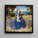 Il riposo durante la fuga in Egitto - Gerard David — quadro incorniciato alla parete