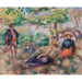 Riproduzione del dipinto Il Riposo sull'erba - Pierre-Auguste Renoir