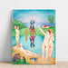 Riproduzione del dipinto Il ritorno ai terreni di gioco della giovinezza - Nils Dardel