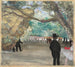 Le Rideau - Edgar Degas — vista dell’opera
