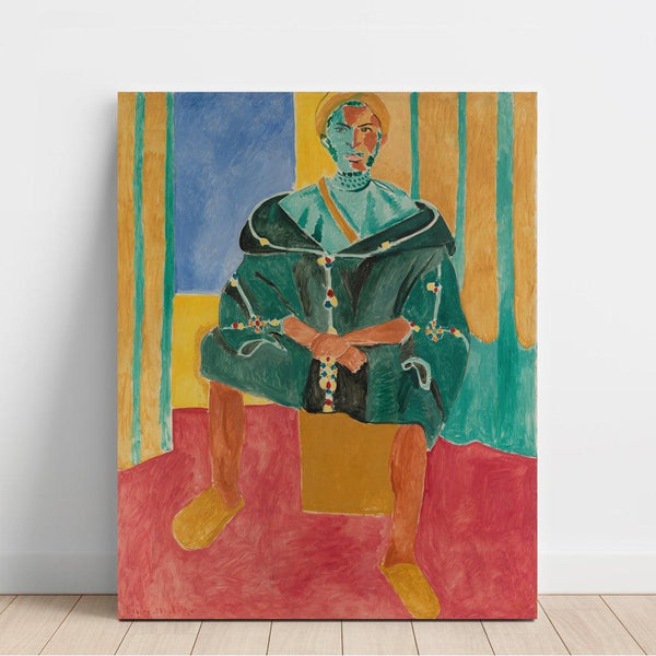 Riproduzione del dipinto Le Rifain Assis - Henri Matisse