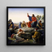 Il Sermone sul Monte - Carl Bloch — quadro incorniciato alla parete