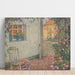 Riproduzione del dipinto Le Seuil Fleuri - Henri Le Sidaner