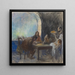 Il Pasto ad Emmaus - Jean-Louis Forain — quadro incorniciato alla parete