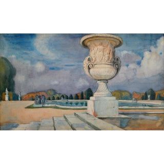 Le Vase de la Paix Versailles - Gerda Wegener | Reproduction Tableau Décoration murale affiche copie