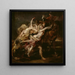 Le Viol des filles de Lévkippos - Peter Paul Rubens — quadro incorniciato alla parete