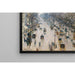 Riproduzione del dipinto Le boulevard Montmartre un matin d'hiver - Camille Pissarro