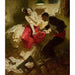 Riproduzione del dipinto Lo scialle rosso - Dean Cornwell