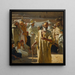Il incantatore di serpenti - Étienne Dinet — quadro incorniciato alla parete