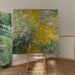 Riproduzione del dipinto Il sentiero tra gli Iris - Claude Monet
