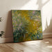 Riproduzione del dipinto Il sentiero tra gli Iris - Claude Monet