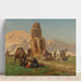 Riproduzione del dipinto Il colosso di Memnone - Jean-Léon Gérôme
