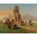 Riproduzione del dipinto Il colosso di Memnone - Jean-Léon Gérôme