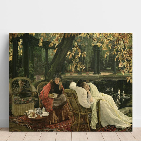 Riproduzione del dipinto Il convalescente - James Tissot