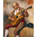 Riproduzione del dipinto Il chitarrista spagnolo - Pierre-Auguste Renoir