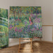 Riproduzione del dipinto Il giardino dell'artista a Giverny - Claude Monet
