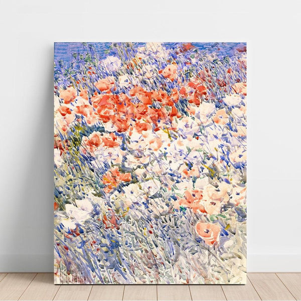 Le jardin de l'île - Childe Hassam | Reproduction Tableau Décoration murale affiche copie