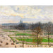 Riproduzione del dipinto Il giardino delle Tuileries un pomeriggio d'inverno - Camille Pissarro