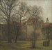 Il giardino del palazzo dei principi di Copenaghen - Svend Hammershøi — vista dell’opera