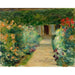 Riproduzione del dipinto Il giardino orticolo a Wannsee, vista verso est - Max Liebermann