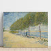 Riproduzione del dipinto Le long de la Seine - Vincent van Gogh