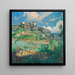Il popolo di San Quirce de Valles - Joaquin Mir Trinxet — quadro incorniciato alla parete