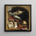 Le placard des artistes pauvres - Charles Bird King — quadro incorniciato alla parete