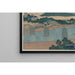 Riproduzione del dipinto Il ponte Brocart nella provincia di Suō - Katsushika Hokusai