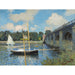 Riproduzione del dipinto Il ponte ad Argenteuil - Claude Monet