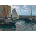 Riproduzione del dipinto Il porto di Camogli - Alfred Zoff