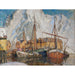 Riproduzione del dipinto Il porto di Svolvær, Lofoten - Anna Boberg
