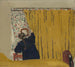 Le rideau jaune - Édouard Vuillard — vista dell’opera