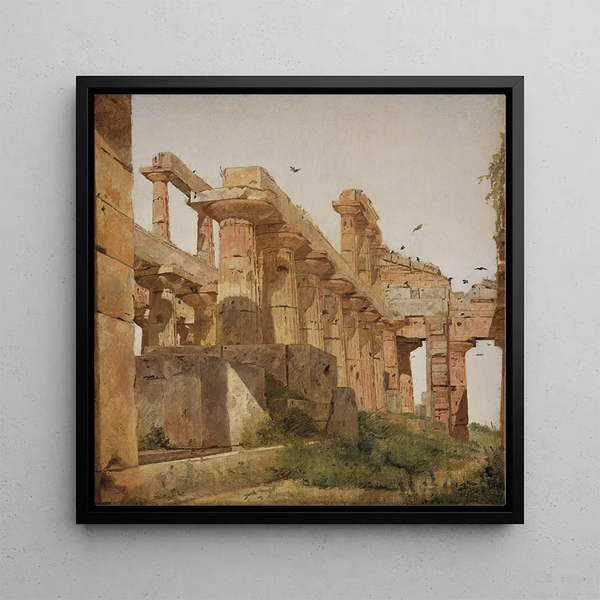 Jrgen Roed - The Temple of Hera at Paestum Italy.webp