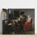Riproduzione del dipinto Il bicchiere di vino - Johannes Vermeer