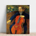 Riproduzione del dipinto Il violoncellista Schneklud - Paul Gauguin