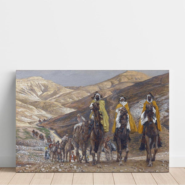 Riproduzione del dipinto Il viaggio dei Re Magi - James Tissot