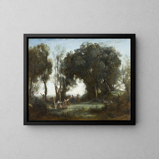 Le Matin, Danse des Nymphes - Camille Corot