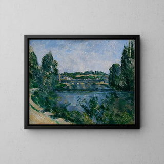 Il Ponte e la Diga a Pontoise di Paul Cézanne