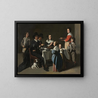 Le Nain family - A Family Meal.webp