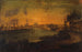 Vista dell'isola Saint-Louis e dell'isola della Cité dalla punta dell'Arsenale - Le Roux — vista dell’opera