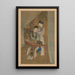 Femme à sa coiffeuse - Leng Mei — quadro incorniciato alla parete