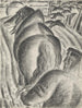 contadino con aratro e cavallo da tiro - Leo Gestel — vista dell’opera