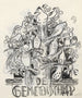 Conception d'une couverture d'arbre avec des oiseaux pour De Gemeenschap - Leo Gestel — vista dell’opera