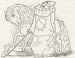 Numero di clown con cavalli - Leo Gestel — vista dell’opera