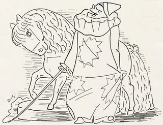Numero di clown con cavalli - Leo Gestel — vista dell’opera