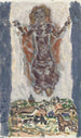 Figura femminile danzante sopra un paesaggio - Leo Gestel — vista dell’opera