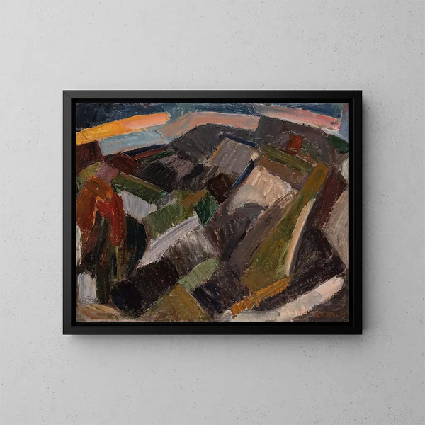 Paesaggio - Leo Gestel — quadro incorniciato alla parete